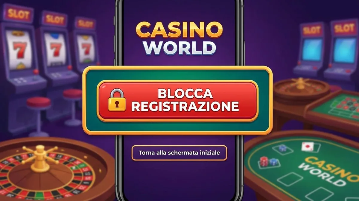 Registrazione con bonus